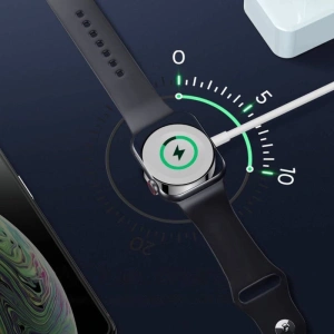 Ładowarka bezprzewodowa Joyroom Qi 2,5W do Apple Watch 0,3m biały (S-IW003S white)
