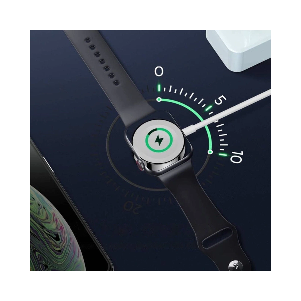 Hurtownia GSM - Încărcător wireless Joyroom Qi 2,5W pentru Apple Watch 0,3m alb (S-IW003S white) - JYR253 - {ean13} - Hurt