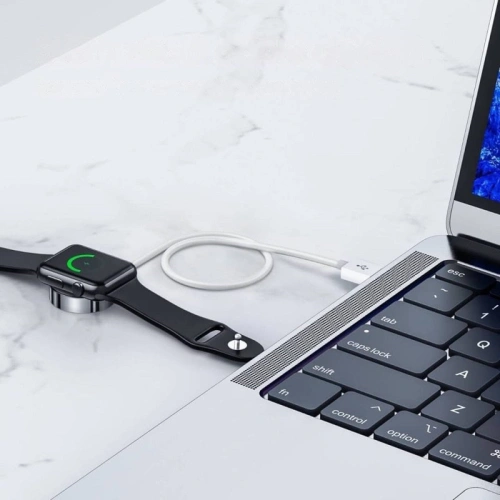 Ładowarka bezprzewodowa Joyroom Qi 2,5W do Apple Watch 0,3m biały (S-IW003S white)