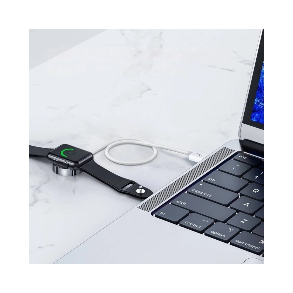 Hurtownia GSM - Încărcător wireless Joyroom Qi 2,5W pentru Apple Watch 0,3m alb (S-IW003S white) - JYR253 - {ean13} - Hurt