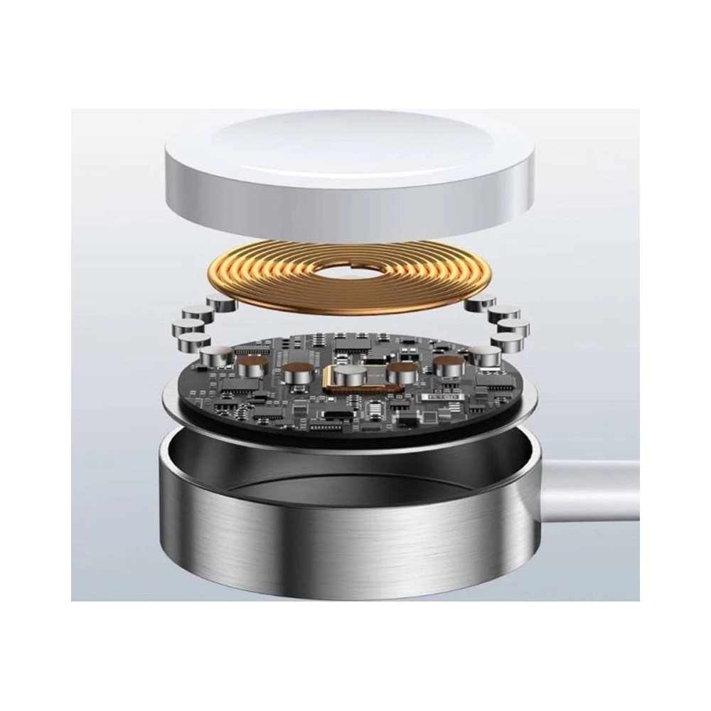 Hurtownia GSM - Vezeték nélküli töltő Joyroom Qi 2,5W Apple Watch-hoz 0,3m fehér (S-IW003S white) - JYR253 - {ean13} - Hurt