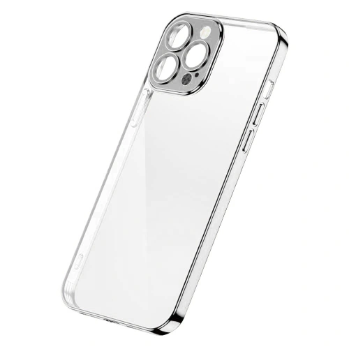 Etui Joyroom Chery Mirror Case Apple iPhone 13 Pro srebrny (JR-BP908 silver)