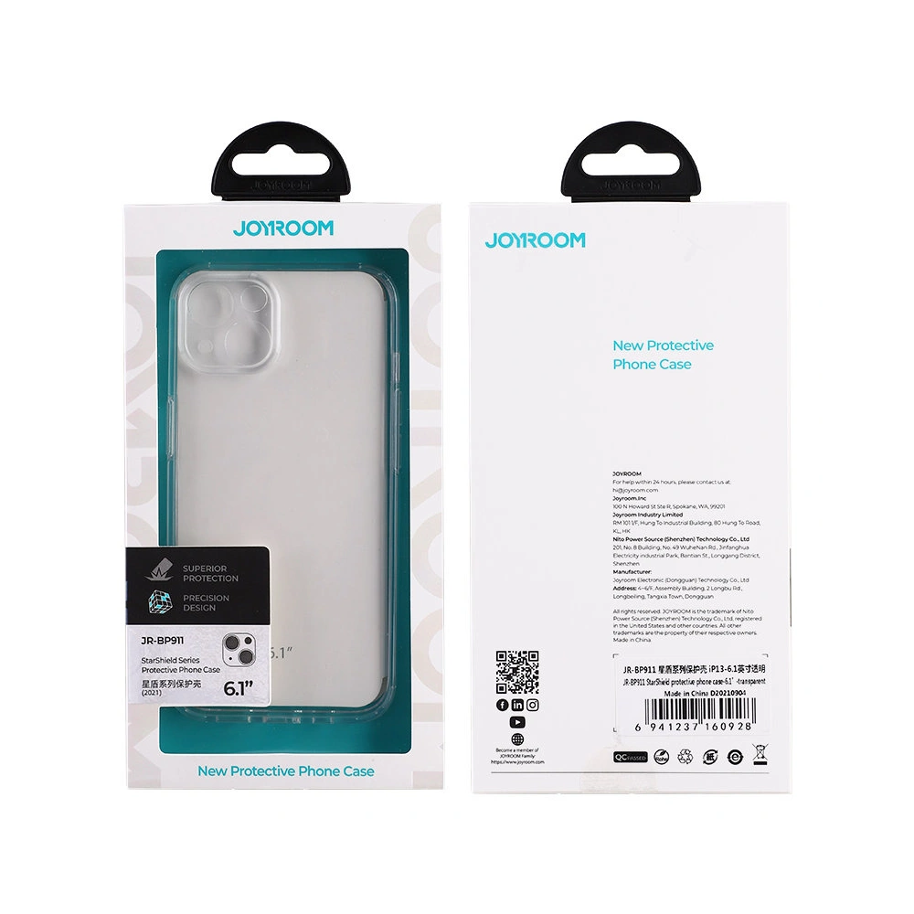 Hurtownia GSM - Case Joyroom Star Shield Case Apple iPhone 13 transparent (JR-BP911 transparent) - JYR268 - {ean13} - Hurt