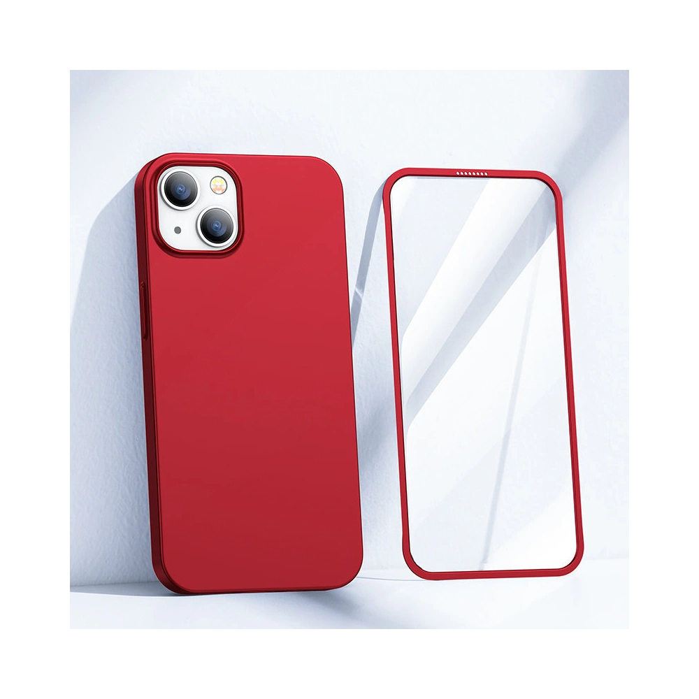 Wholesale Joyroom 360 Full Case + tempered glass Apple iPhone 13 (JR-BP927 red) - JYR273 - {ean13} - Hurt