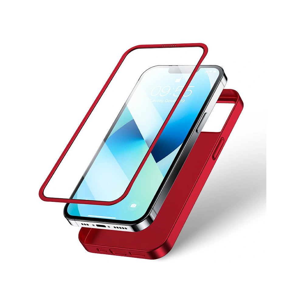 Wholesale Joyroom 360 Full Case + tempered glass Apple iPhone 13 (JR-BP927 red) - JYR273 - {ean13} - Hurt