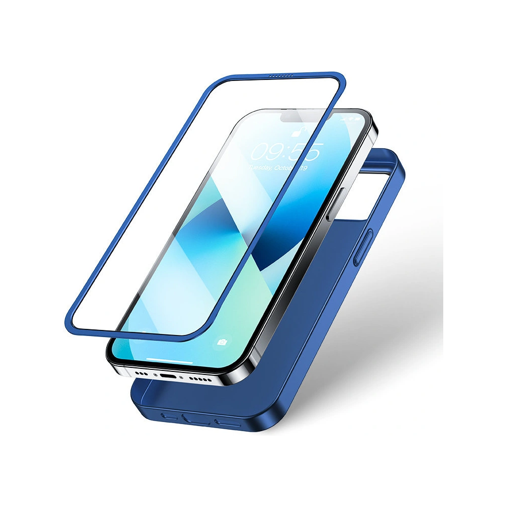 Wholesale Joyroom 360 Full Case + tempered glass Apple iPhone 13 (JR-BP927 blue) - JYR274 - {ean13} - Hurt