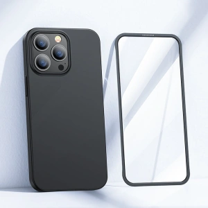 Hurtownia GSM - Etui Joyroom 360 Full Case + sticlă Apple iPhone 13 Pro Max negru (JR-BP928 black) - JYR276 - {ean13} - Hurt