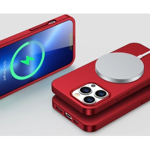 Hurtownia GSM - Etui Joyroom 360 Full Case + sticlă Apple iPhone 13 Pro Max roșu (JR-BP928 red) - JYR277 - {ean13} - Hurt