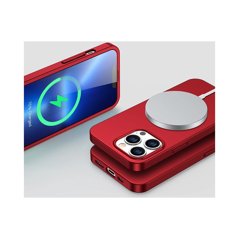 Hurtownia GSM - Etui Joyroom 360 Full Case + szkło Apple iPhone 13 Pro Max czerwony (JR-BP928 red) - JYR277 - {ean13} - Hurt