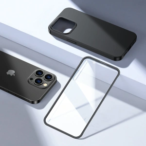 Hurtownia GSM - Etui Joyroom 360 Full Case + sticlă Apple iPhone 13 Pro Max negru (JR-BP928 black) - JYR276 - {ean13} - Hurt