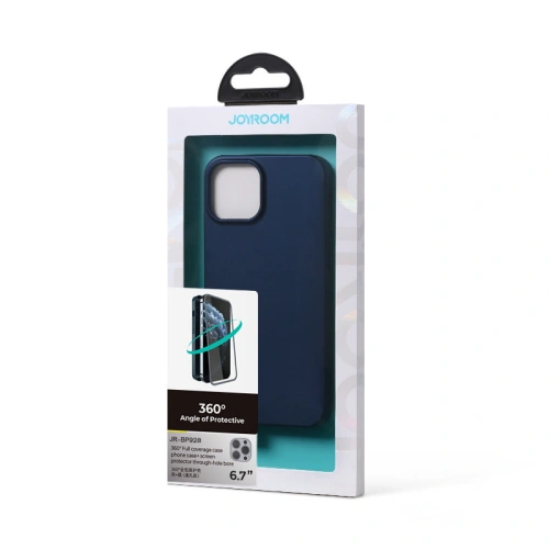 Etui Joyroom 360 Full Case + szkło Apple iPhone 13 Pro Max niebieski (JR-BP928 blue)