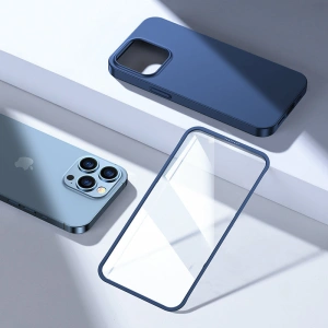 Hurtownia GSM - Etui Joyroom 360 Full Case + szkło Apple iPhone 13 Pro Max albastru (JR-BP928 blue) - JYR278 - {ean13} - Hurt