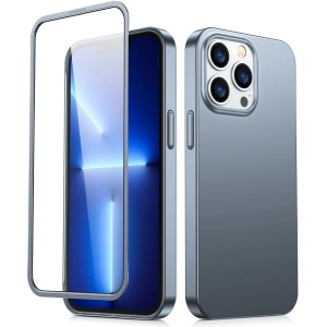 Hurtownia GSM - Etui Joyroom 360 Full Case + sticlă Apple iPhone 13 Pro Max gri (JR-BP928 tarnish) - JYR279 - {ean13} - Hurt