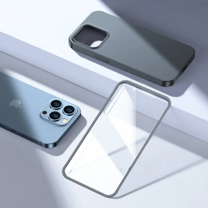 Hurtownia GSM - Etui Joyroom 360 Full Case + sticlă Apple iPhone 13 Pro Max gri (JR-BP928 tarnish) - JYR279 - {ean13} - Hurt
