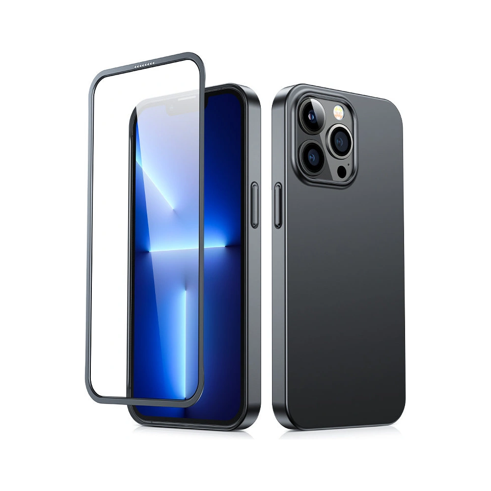 Wholesale Joyroom 360 Full Case + tempered glass Apple iPhone 13 Pro (JR-BP935 black) - JYR280 - {ean13} - Hurt