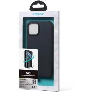 Etui Joyroom 360 Full Case + szkło Apple iPhone 13 Pro czarny (JR-BP935 black)