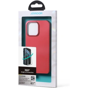 Etui Joyroom 360 Full Case + szkło Apple iPhone 13 Pro czerwony (JR-BP935 red)