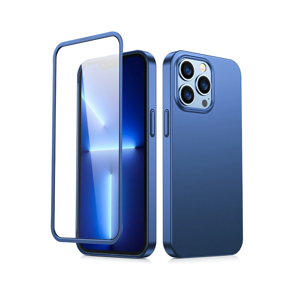 Hurtownia GSM - Etui Joyroom 360 Full Case + szkło Apple iPhone 13 Pro kék (JR-BP935 blue) - JYR282 - {ean13} - Hurt