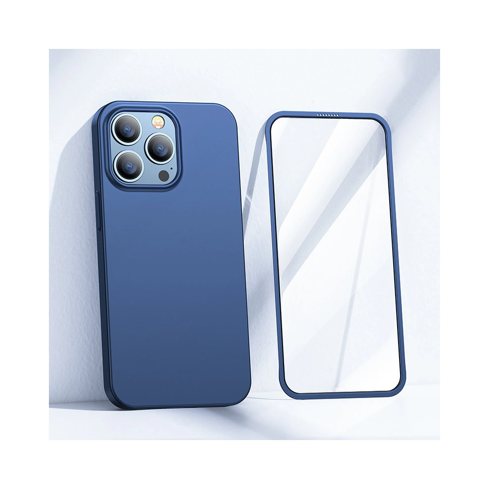 Hurtownia GSM - Etui Joyroom 360 Full Case + szkło Apple iPhone 13 Pro kék (JR-BP935 blue) - JYR282 - {ean13} - Hurt