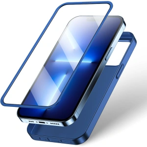 Etui Joyroom 360 Full Case + szkło Apple iPhone 13 Pro niebieski (JR-BP935 blue)