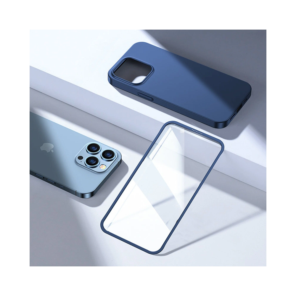 Hurtownia GSM - Etui Joyroom 360 Full Case + szkło Apple iPhone 13 Pro kék (JR-BP935 blue) - JYR282 - {ean13} - Hurt