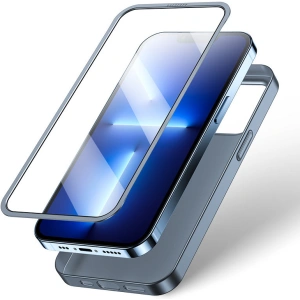 Etui Joyroom 360 Full Case + szkło Apple iPhone 13 Pro szary (JR-BP935 tranish)