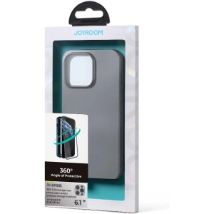 Etui Joyroom 360 Full Case + szkło Apple iPhone 13 Pro szary (JR-BP935 tranish)