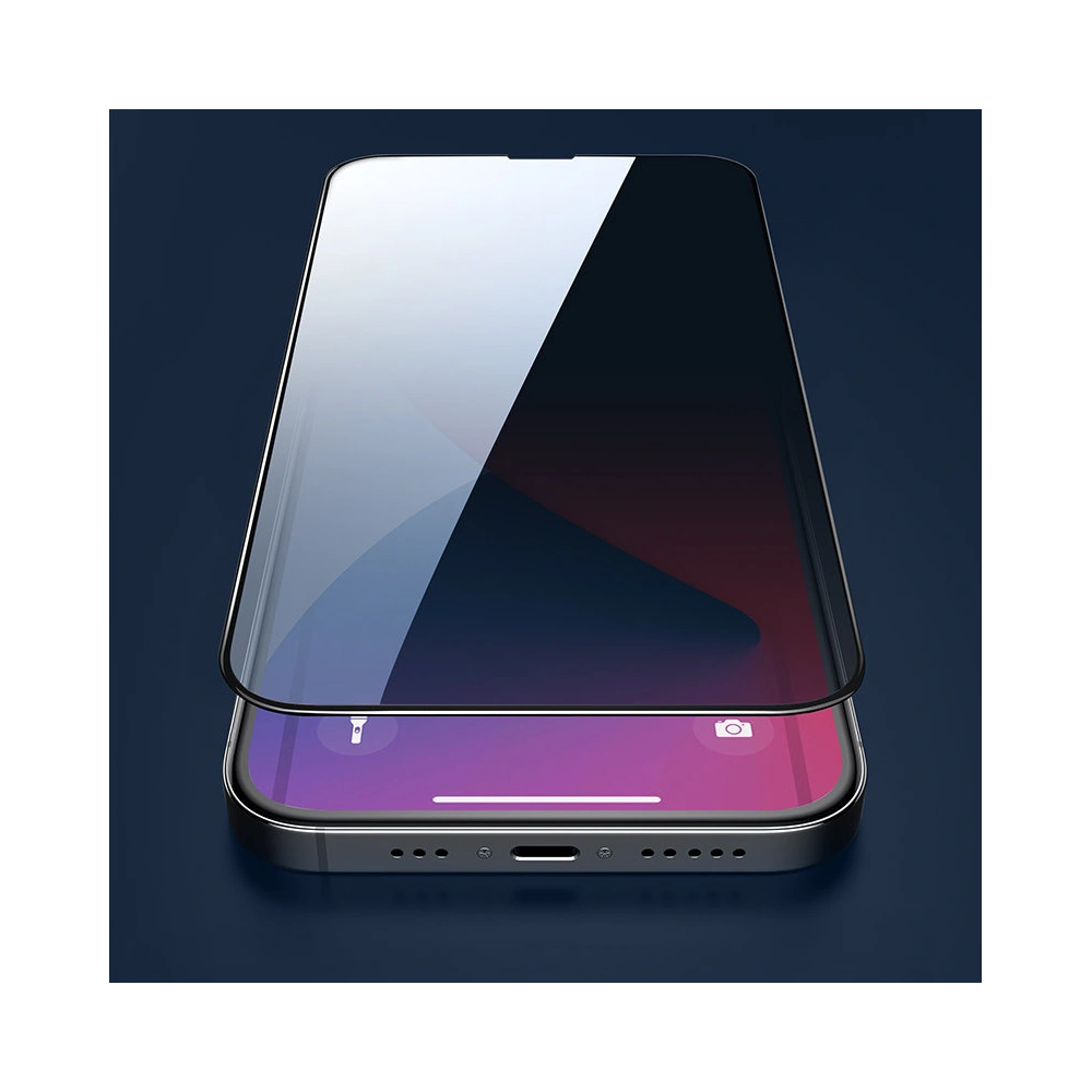 Tvrzené sklo privatizující Joyroom Knight 2,5D Privacy TG Apple iPhone 13 Pro Max Anti-Spy černé (JR-PF903)