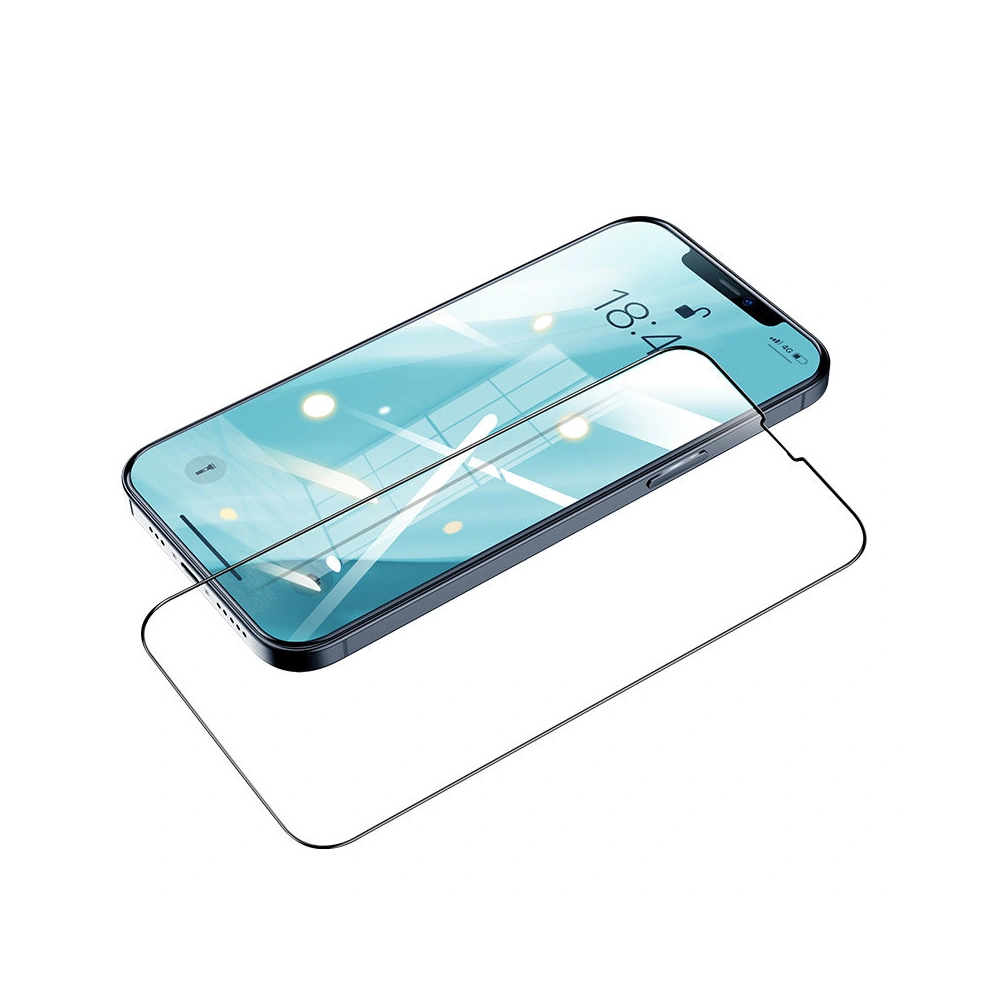 Gehärtetes Glas Joyroom Knight 2,5D TG Apple iPhone 16e / 14 / 13 / 13 Pro schwarz (JR-PF905)