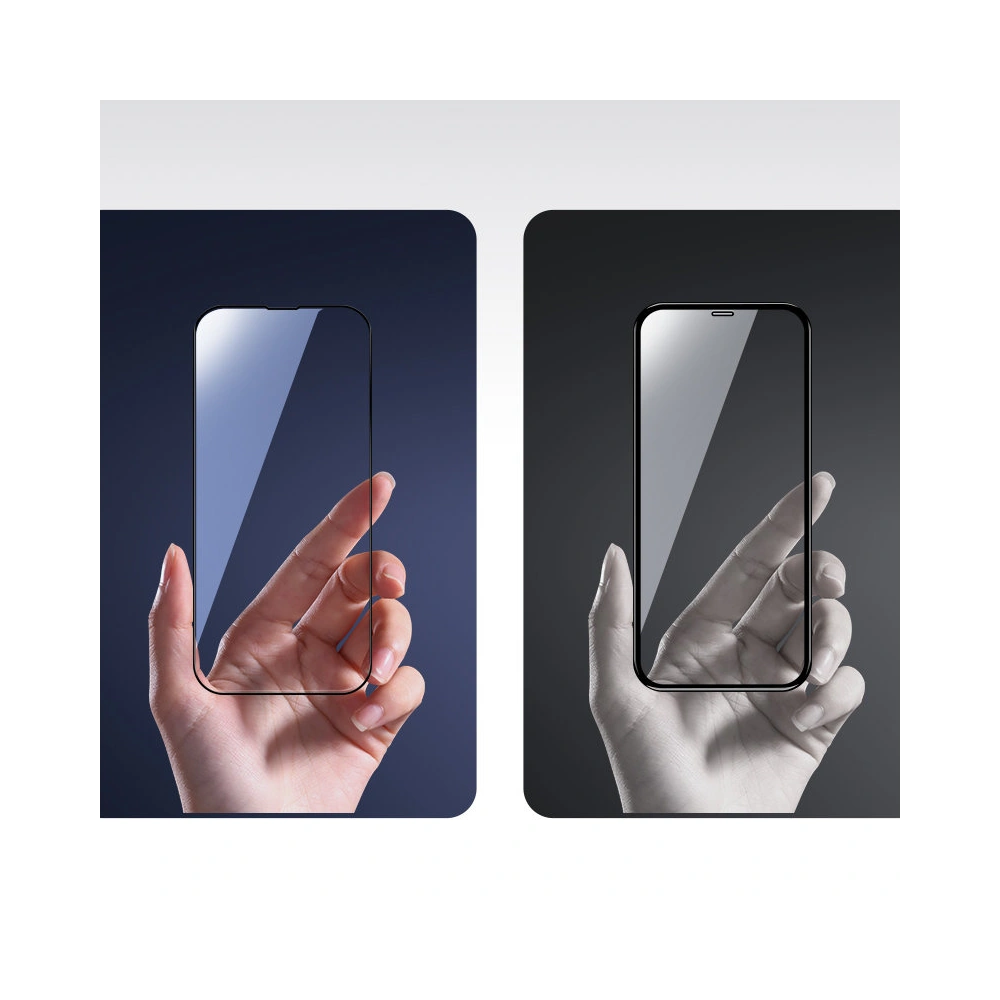 Gehärtetes Glas Joyroom Knight 2,5D TG Apple iPhone 16e / 14 / 13 / 13 Pro schwarz (JR-PF905)