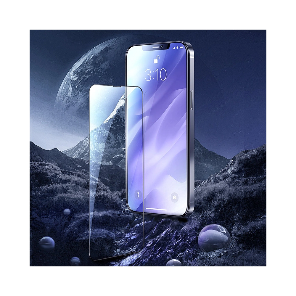Hurtownia GSM - Gehärtetes Glas Joyroom Knight 2,5D TG Apple iPhone 13 Pro Max schwarz (JR-PF906) - JYR291 - {ean13} - Hurt