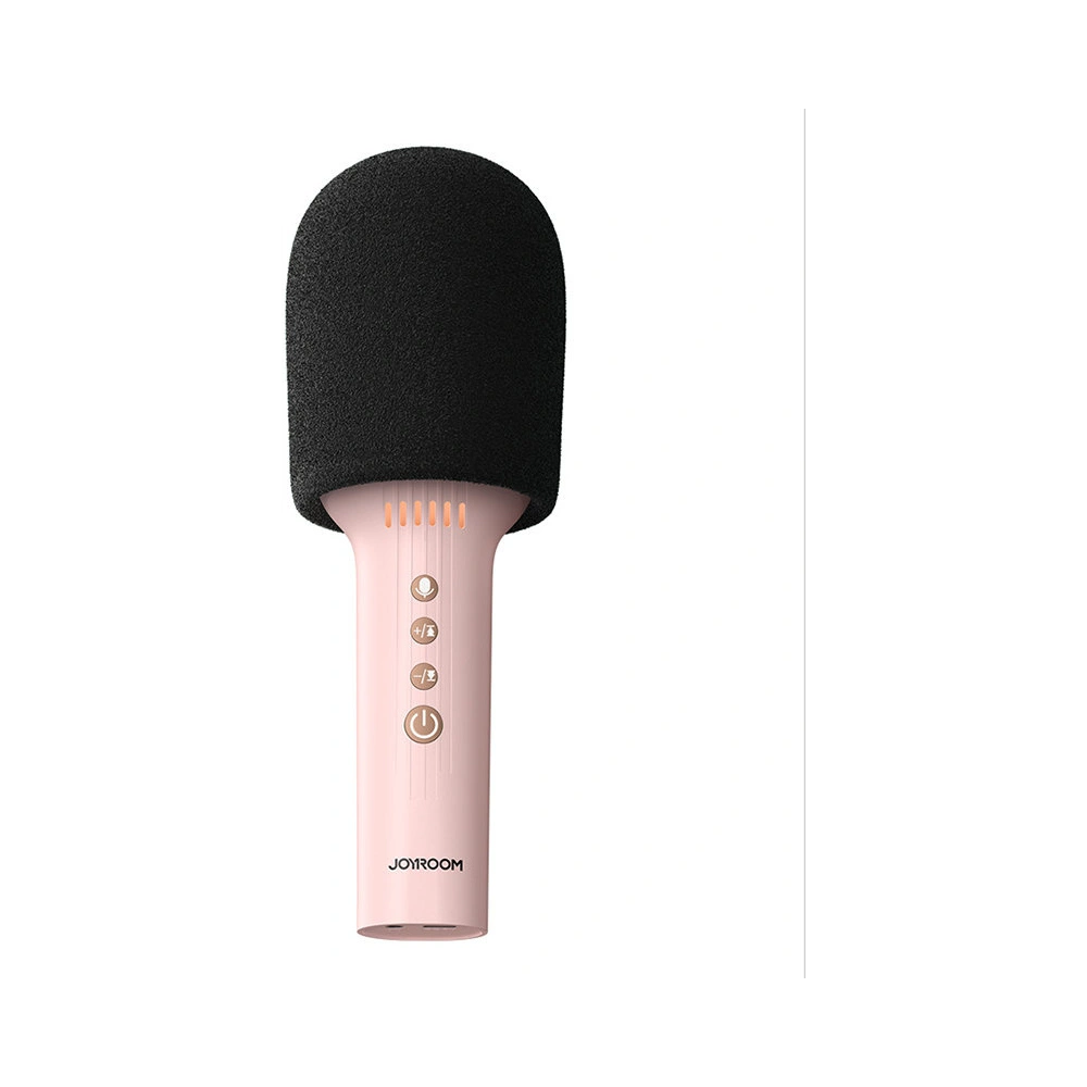 Hurtownia GSM - Vezeték nélküli karaoke mikrofon Joyroom Bluetooth 5.0 1200mAh hangszóróval rózsaszín (JR-MC5 Pink) - JYR296 - {ean13} - Hurt