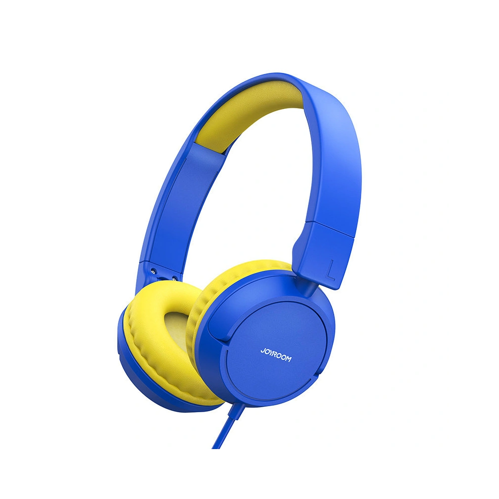 Hurtownia GSM - Sluchátka na uši Joyroom 3,5mm mini jack dětské modré (JR-HC1 blue) - JYR298 - {ean13} - Hurt