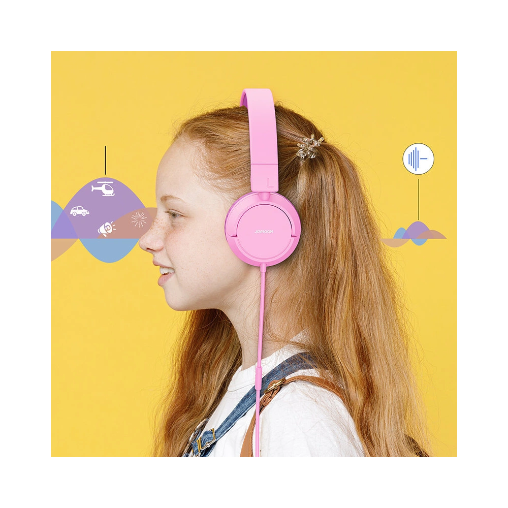 Hurtownia GSM - Căști over-ear Joyroom jack mini de 3,5 mm pentru copii, albastre (JR-HC1 blue) - JYR298 - {ean13} - Hurt