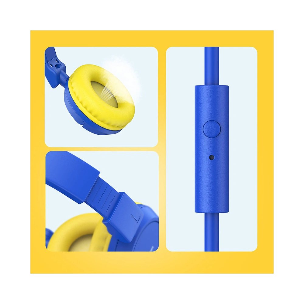 Hurtownia GSM - Căști over-ear Joyroom jack mini de 3,5 mm pentru copii, albastre (JR-HC1 blue) - JYR298 - {ean13} - Hurt
