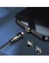 Hurtownia GSM - Magnetický kabel Joyroom 3w1 USB-Lightning/USB-C/microUSB pro nabíjení 2,4A 1,2m černý (S-1224X2 LCM black) - JYR299 - {ean13} - Hurt