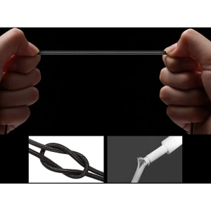 Hurtownia GSM - Kabel magnetic Joyroom 3w1 USB-Lightning/USB-C/microUSB pentru încărcare 2,4A 1,2m negru (S-1224X2 LCM black) - JYR299 - {ean13} - Hurt