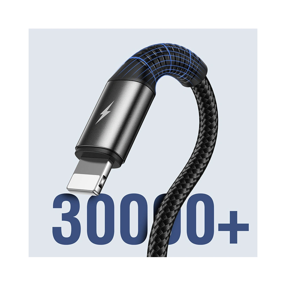 Hurtownia GSM - Kábel Joyroom 3w1 USB-Lightning/USB-C/microUSB 3,5A 15cm fekete (S-01530G9 LCM fekete) - JYR301 - {ean13} - Hurt