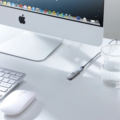 Kabel przedłużający Joyroom USB 2.0 480 Mbps 2m szary (S-2030N13 gray)