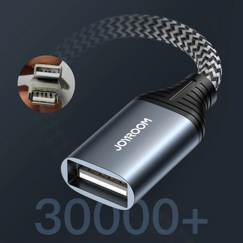Kabel przedłużający Joyroom USB 2.0 480 Mbps 2m szary (S-2030N13 gray)