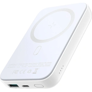 Powerbank Joyroom MagSafe 10000mAh 20W Power Delivery Quick Charge Qi 15W alb (JR-W020 alb)