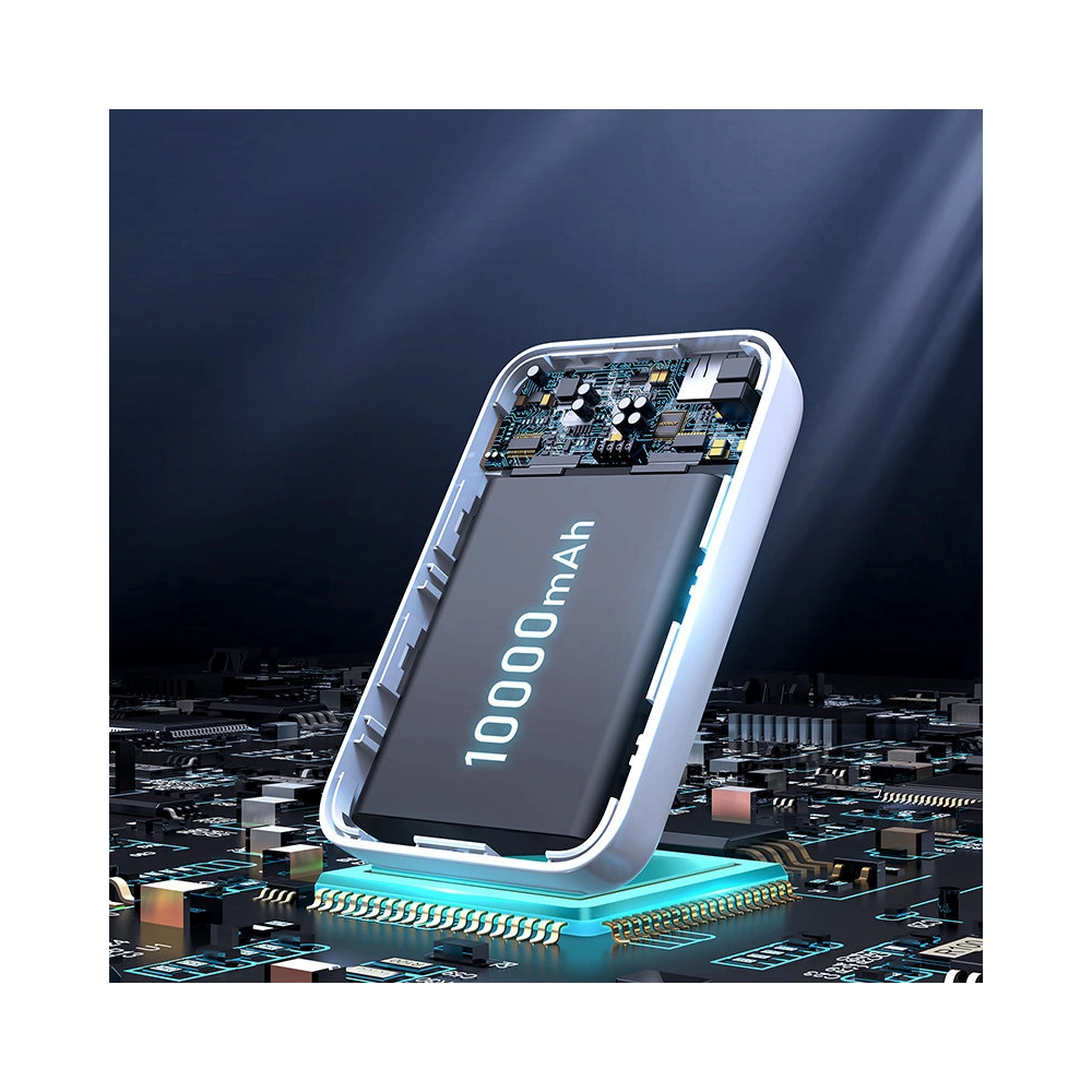 Hurtownia GSM - Powerbank Joyroom MagSafe 10000mAh 20W Power Delivery Quick Charge Qi 15W alb (JR-W020 alb) - JYR303 - {ean13} - Hurt