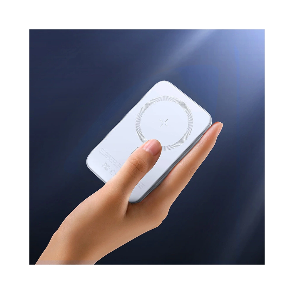 Hurtownia GSM - Powerbank Joyroom MagSafe 10000mAh 20W Power Delivery Quick Charge Qi 15W alb (JR-W020 alb) - JYR303 - {ean13} - Hurt