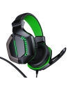 Joyroom Gaming 3.5mm mini jack with remote control and microphone for players black (JR-HG1 green)
