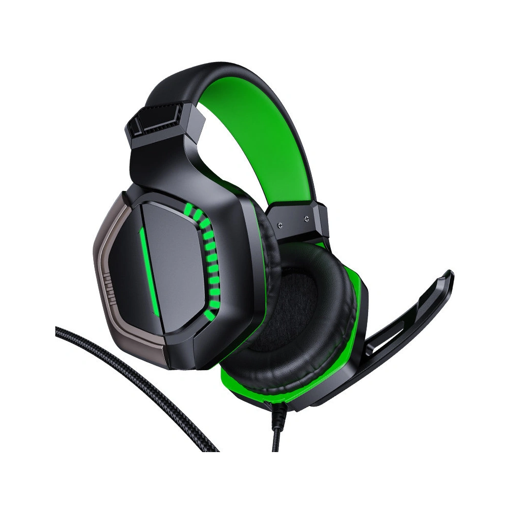 Wholesale Joyroom Gaming 3.5mm mini jack with remote control and microphone for players black (JR-HG1 green) - JYR308 - {ean13} - Hurt