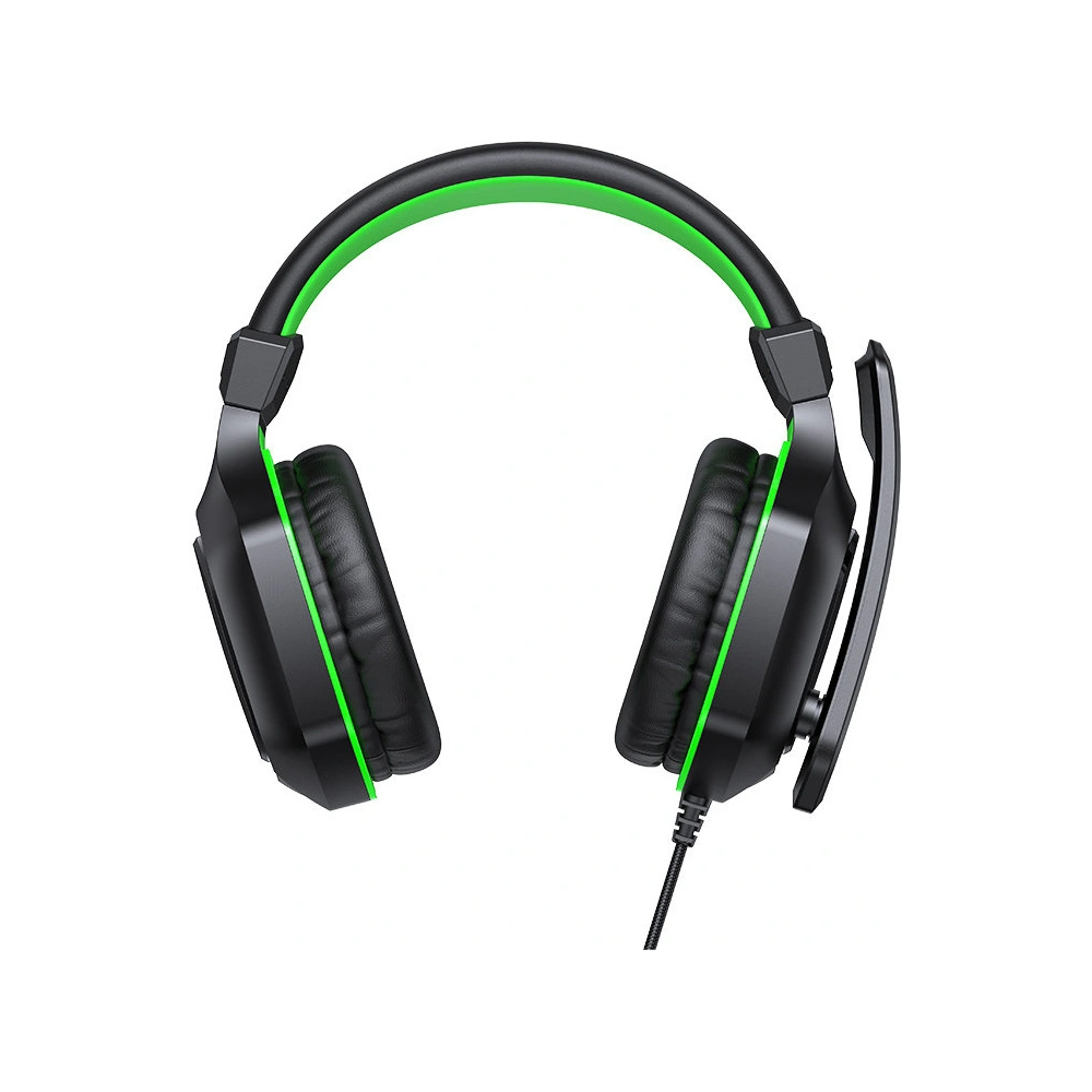 Hurtownia GSM - Játék fülhallgató Joyroom 3,5 mm mini jackkal, távirányítóval és mikrofonnal, fekete (JR-HG1 green) - JYR308 - {ean13} - Hurt