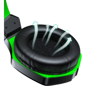 Hurtownia GSM - Herní sluchátka Joyroom 3,5mm mini jack s ovladačem a mikrofonem černá (JR-HG1 green) - JYR308 - {ean13} - Hurt