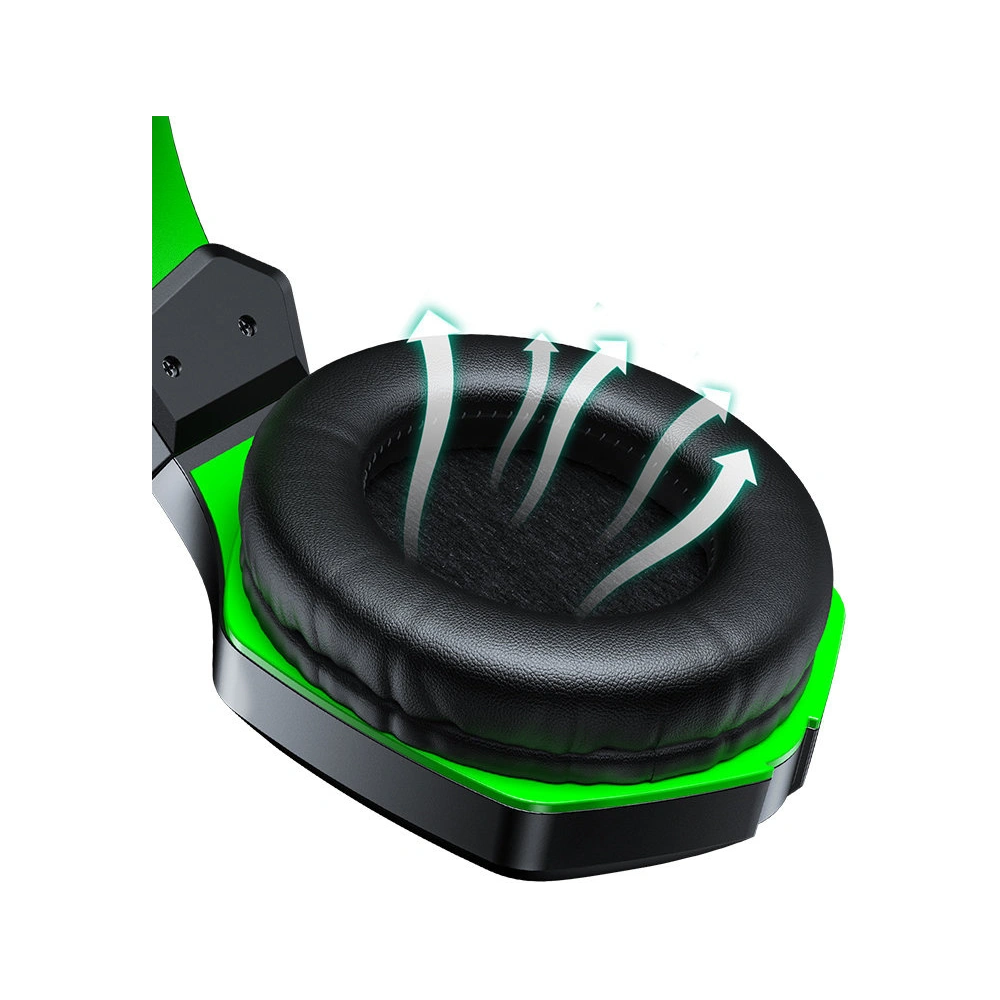 Wholesale Joyroom Gaming 3.5mm mini jack with remote control and microphone for players black (JR-HG1 green) - JYR308 - {ean13} - Hurt