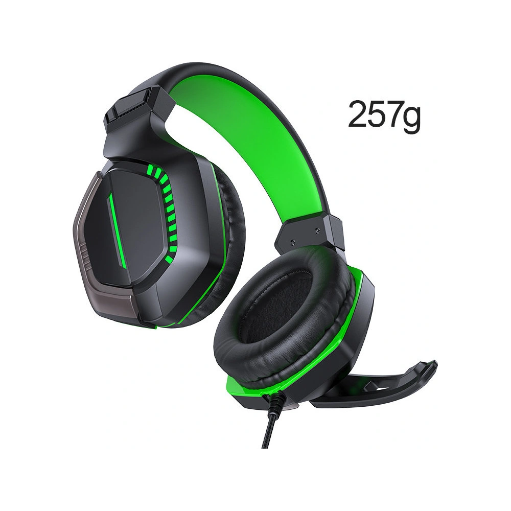 Hurtownia GSM - Herní sluchátka Joyroom 3,5mm mini jack s ovladačem a mikrofonem černá (JR-HG1 green) - JYR308 - {ean13} - Hurt