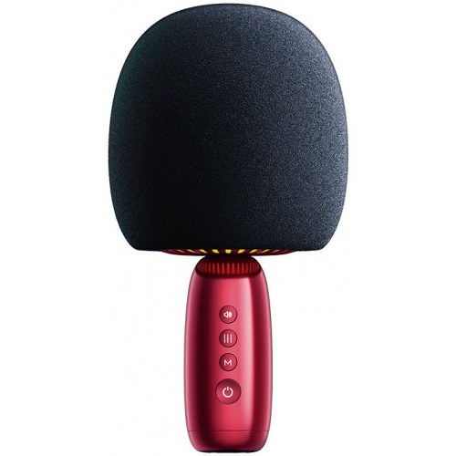 Joyroom Distributor - 6941237152244 - JYR309 - Joyroom wireless karaoke microphone with Bluetooth 5.0 speaker 2500mAh red (JR-K3 red) - B2B homescreen